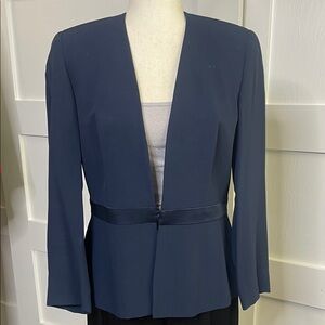 Gianfranco Ferre Deep Blue Blazer - Sz S